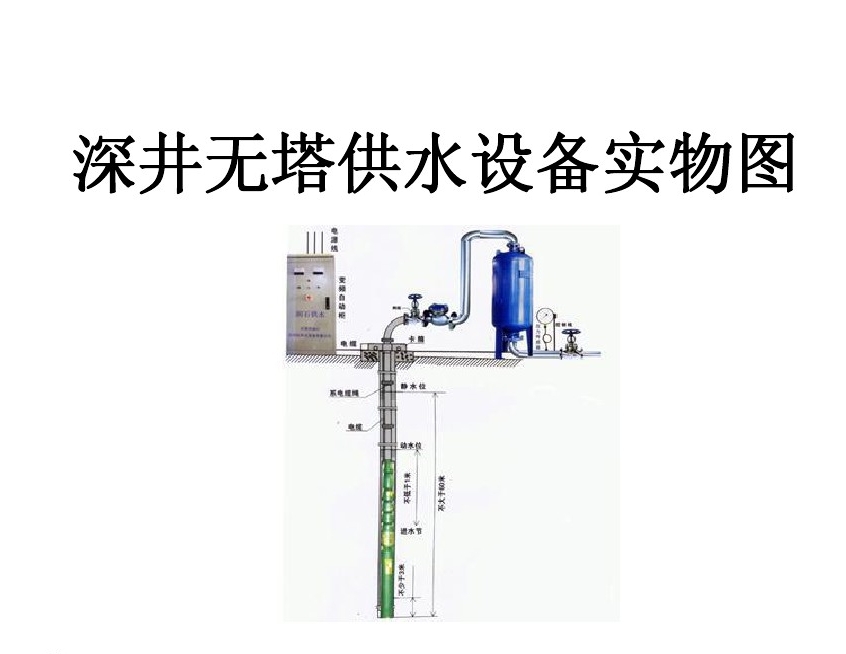 通河县井泵无塔式供水设备